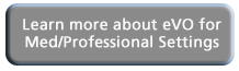 More information on EVO for excersising or rehabilitation in a professional or medical environment